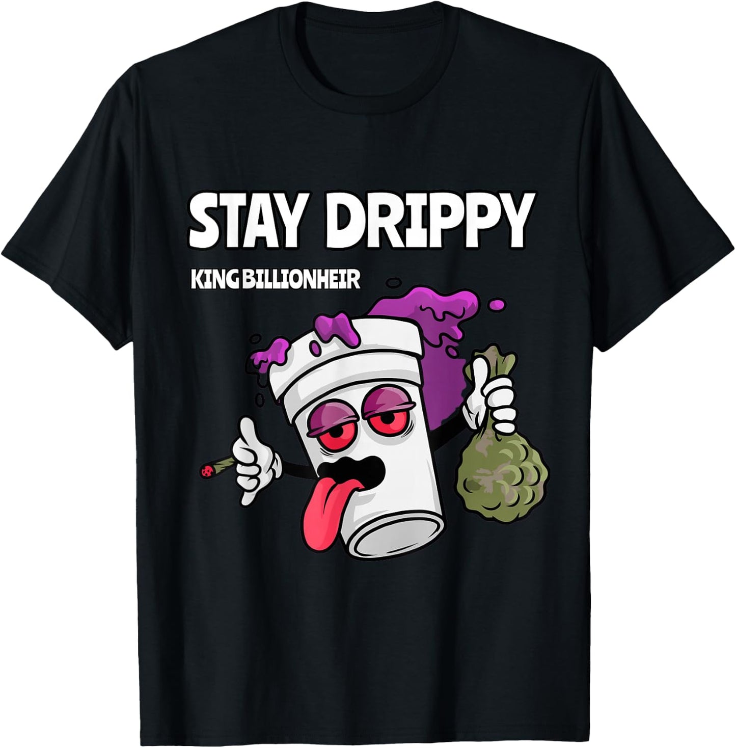 Stay Drippy T-Shirt - T-Shirt | Black
