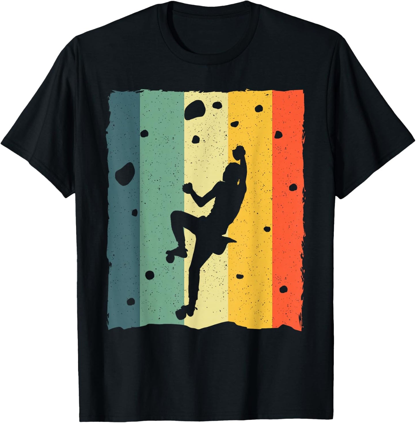 Cool Bouldering Women Boulderer Mountain Climber T-Shirt - T-Shirt | Black