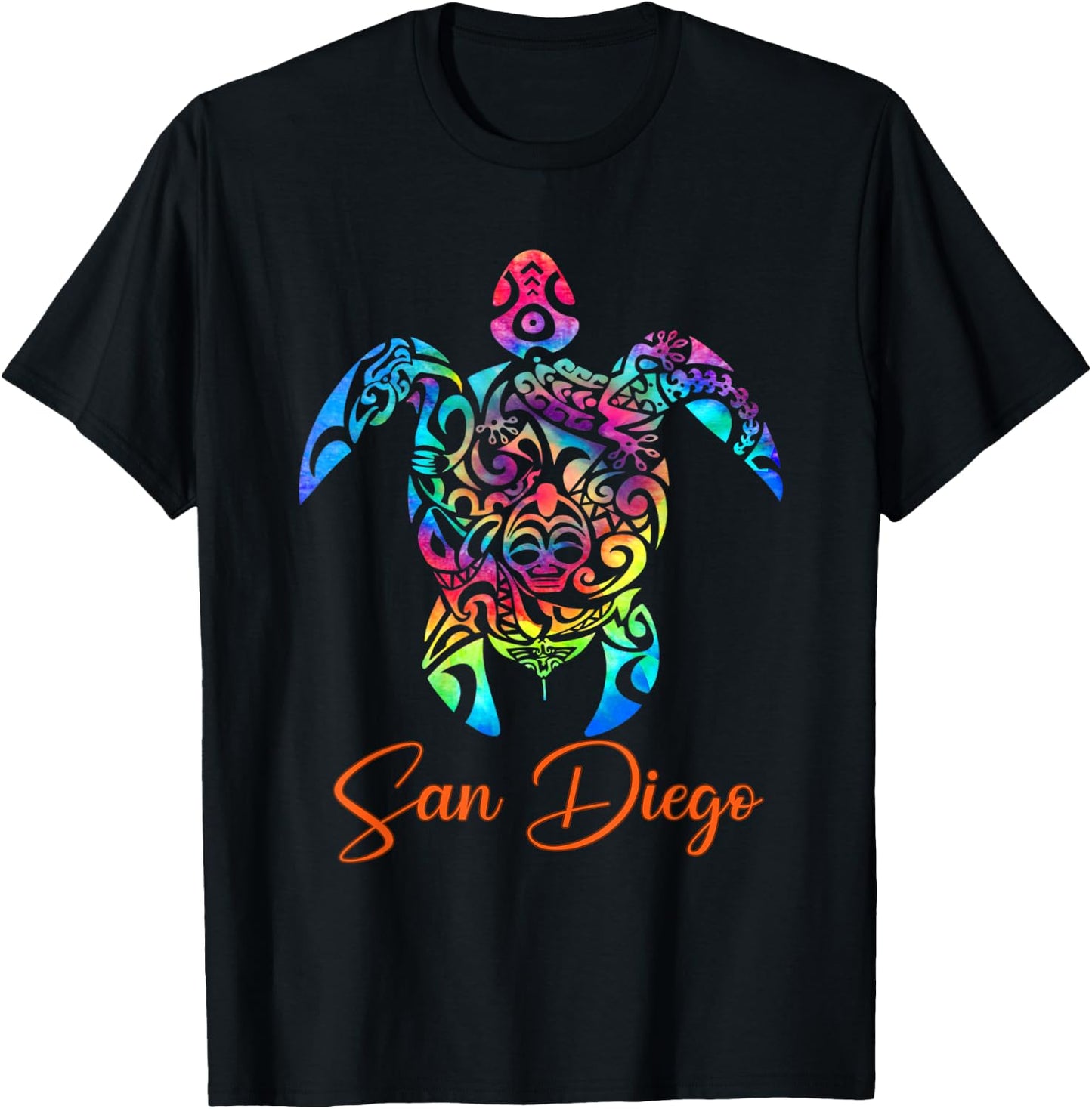 San Diego Sea Turtle Family Vacation Summer 2026 T-Shirt - T-Shirt | Black