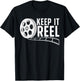 Cool Filmmaker Art Women Movie Film Maker Keep Reel T-Shirt - T-Shirt | Black