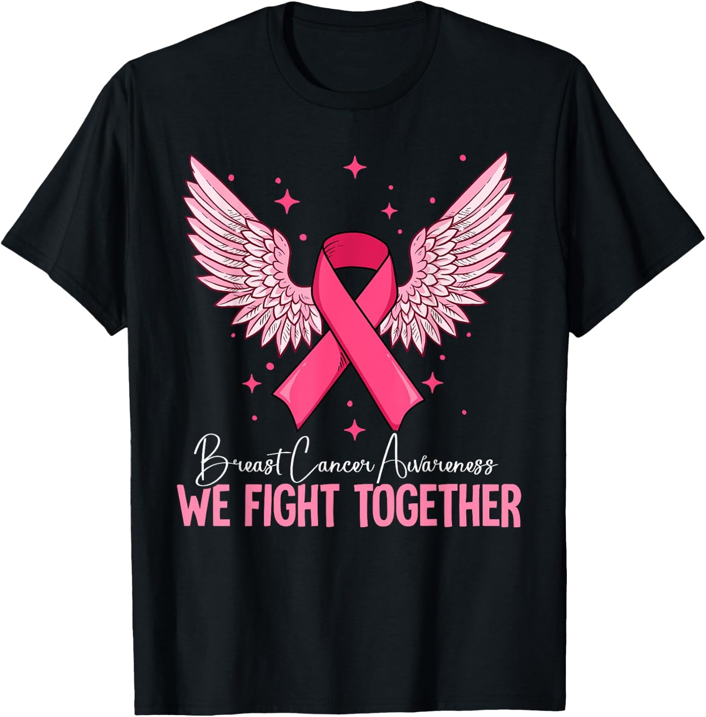 Breast Cancer Awareness T-Shirt - T-Shirt | Black
