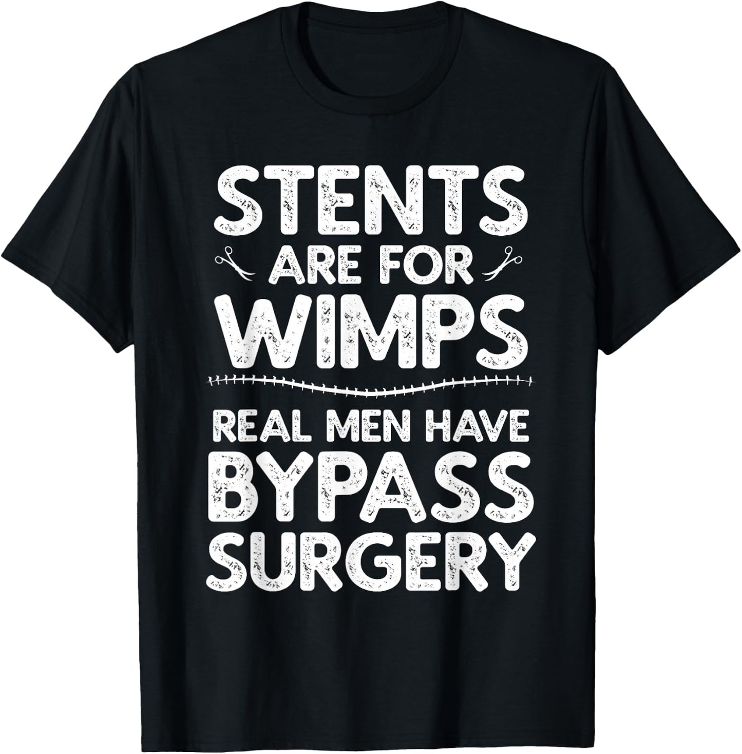 Cool Bypass Open Heart Surgery Art Boy Transplant T-Shirt - T-Shirt | Black
