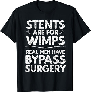 Cool Bypass Open Heart Surgery Art Boy Transplant T-Shirt - T-Shirt | Black