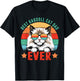Retro Vintage Best Ragdoll Cat Ever Daddy Fathers Day T-Shirt - T-Shirt | Black