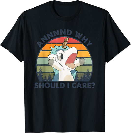 Annnnd Why Should I Care T-Shirt - T-Shirt | Black