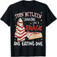 Torn Between Looking Like A Snack Or Eating One Christmas T-Shirt - T-Shirt | Black