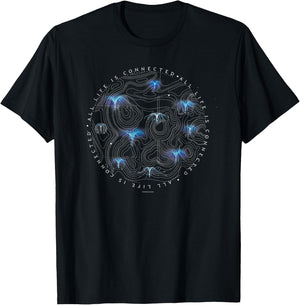 Avatar Pandora Woodsprites All Life is Connected T-Shirt - T-Shirt | Black