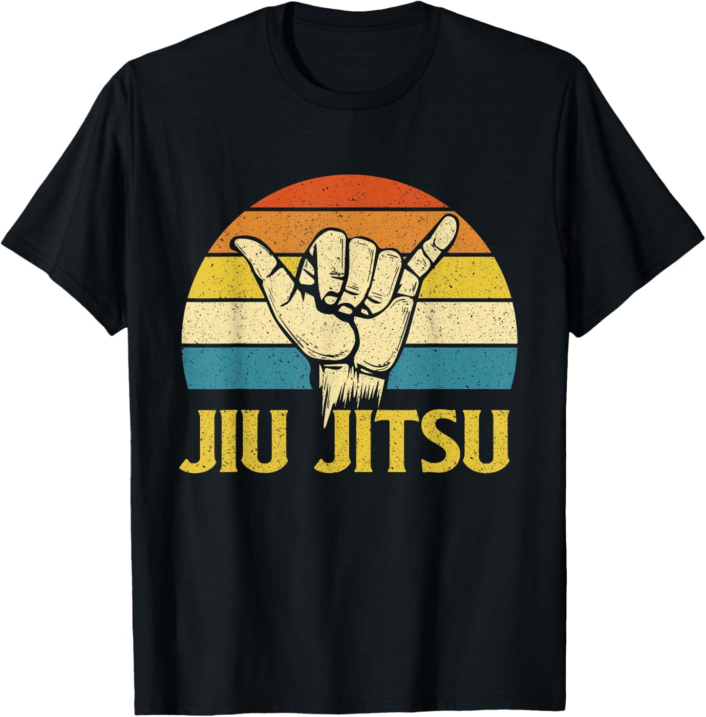 Jiu Jitsu - Martial Arts Ground Fighting Self Defense BJJ T-Shirt - T-Shirt | Black
