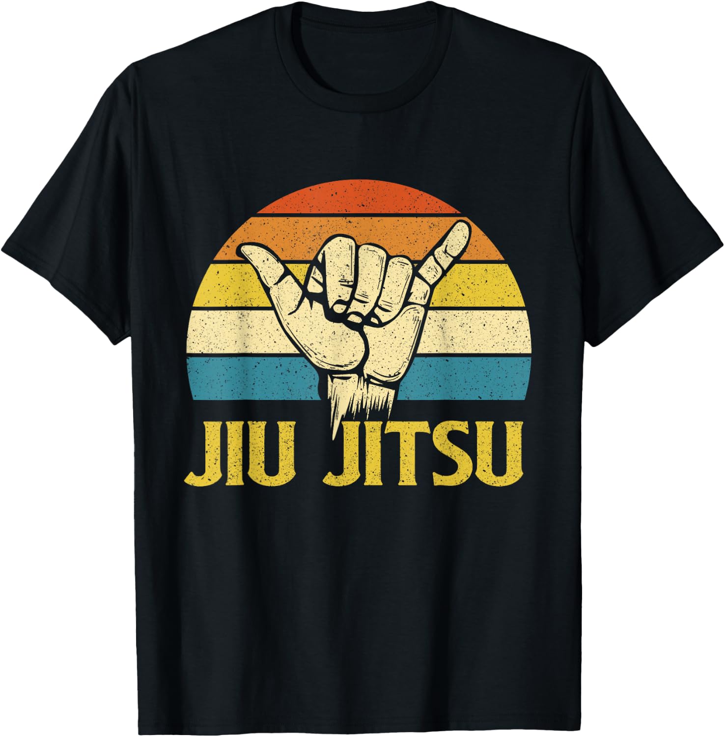 Jiu Jitsu - Martial Arts Ground Fighting Self Defense BJJ T-Shirt - T-Shirt | Black