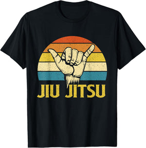 Jiu Jitsu - Martial Arts Ground Fighting Self Defense BJJ T-Shirt - T-Shirt | Black