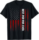 Best Pop Pop Ever American Flag Fathers Day Gift Poppop T-Shirt - T-Shirt | Black