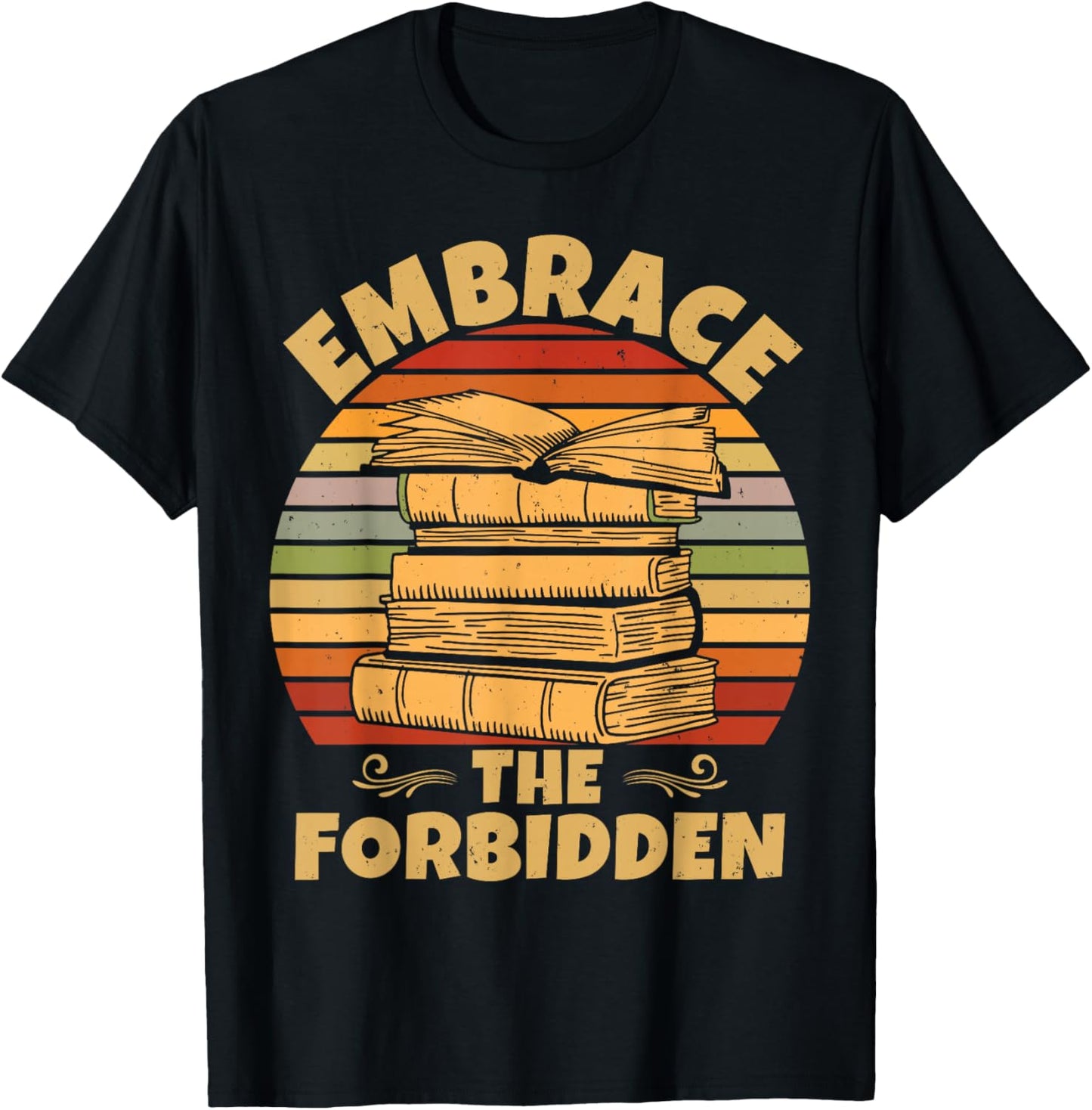 Banned Books Week Library Bookworm Banned Books T-Shirt - T-Shirt | Black