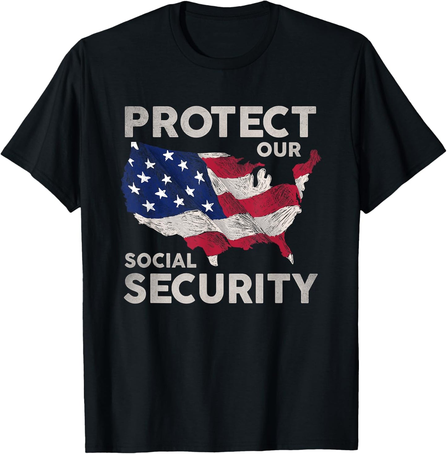 Protect our social security T-Shirt - T-Shirt | Black