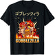 Turkey Day Thanksgiving Gobblezilla T-Shirt - T-Shirt | Black