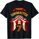This Ringmaster is 7 Years Old Kid 7th Birthday Boy Carnival T-Shirt - T-Shirt | Black