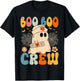 Groovy Boo Boo Crew Nurse Funny Ghost Halloween Nurse Women T-Shirt - T-Shirt | Black