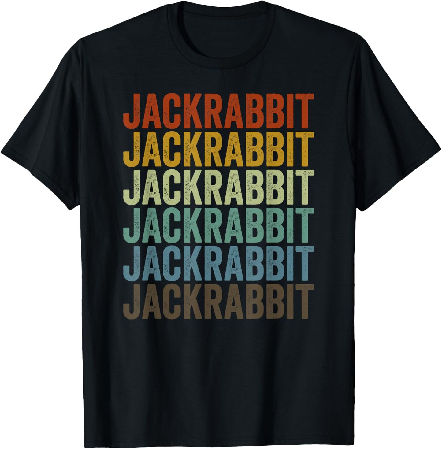 Jackrabbit Retro T-Shirt - T-Shirt | Black