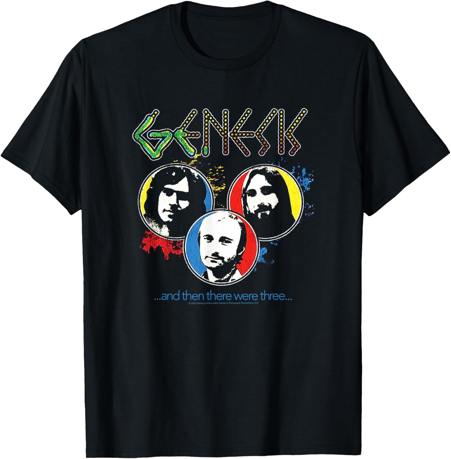 Genesis - and Then There were Only Three T-Shirt - T-Shirt | Black