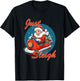 Funny Just Sleigh Mrs Santa Claus Just Slay T-Shirt - T-Shirt | Black