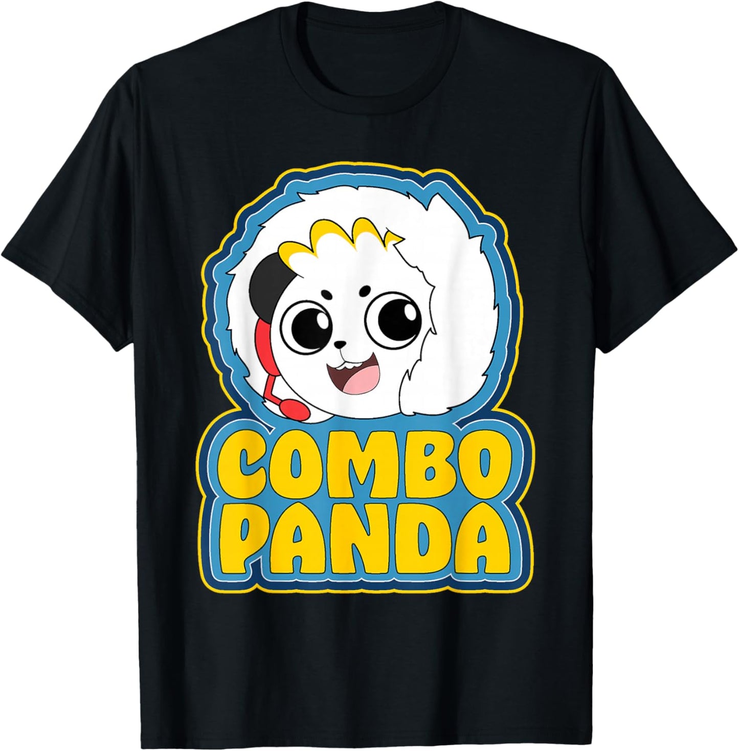 Ryan's World Arctic Adventures Combo Panda T-Shirt - T-Shirt | Black