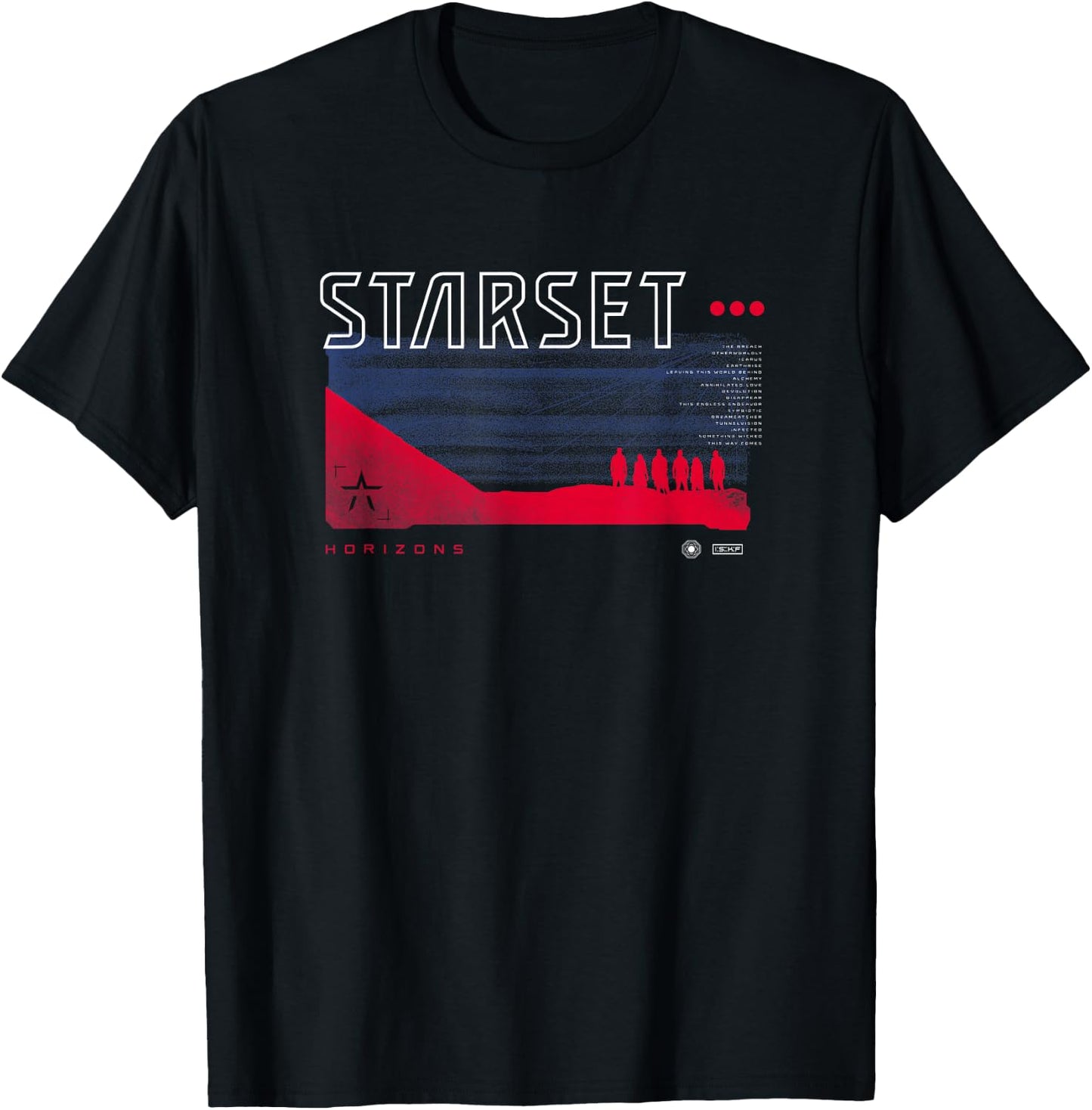 Starset - Silhouette Horizons T-Shirt - T-Shirt | Black