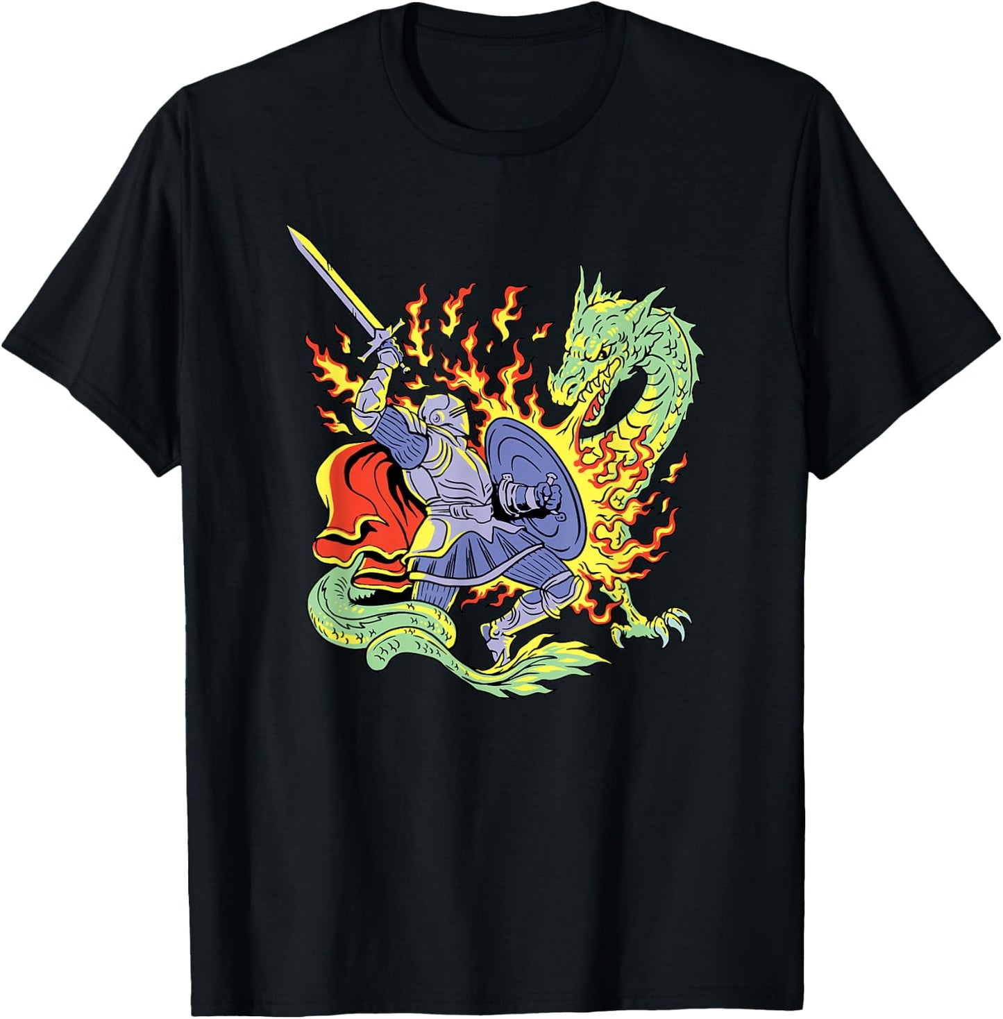 Dragon Slayer T-Shirt - T-Shirt | Black
