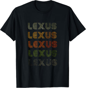 Love Heart Lexus Grunge/Vintage Style Black Lexus T-Shirt - T-Shirt | Black