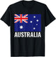 Australia Australian Flag Pride Vintage Gift DNA Patriotic T-Shirt - T-Shirt | Black