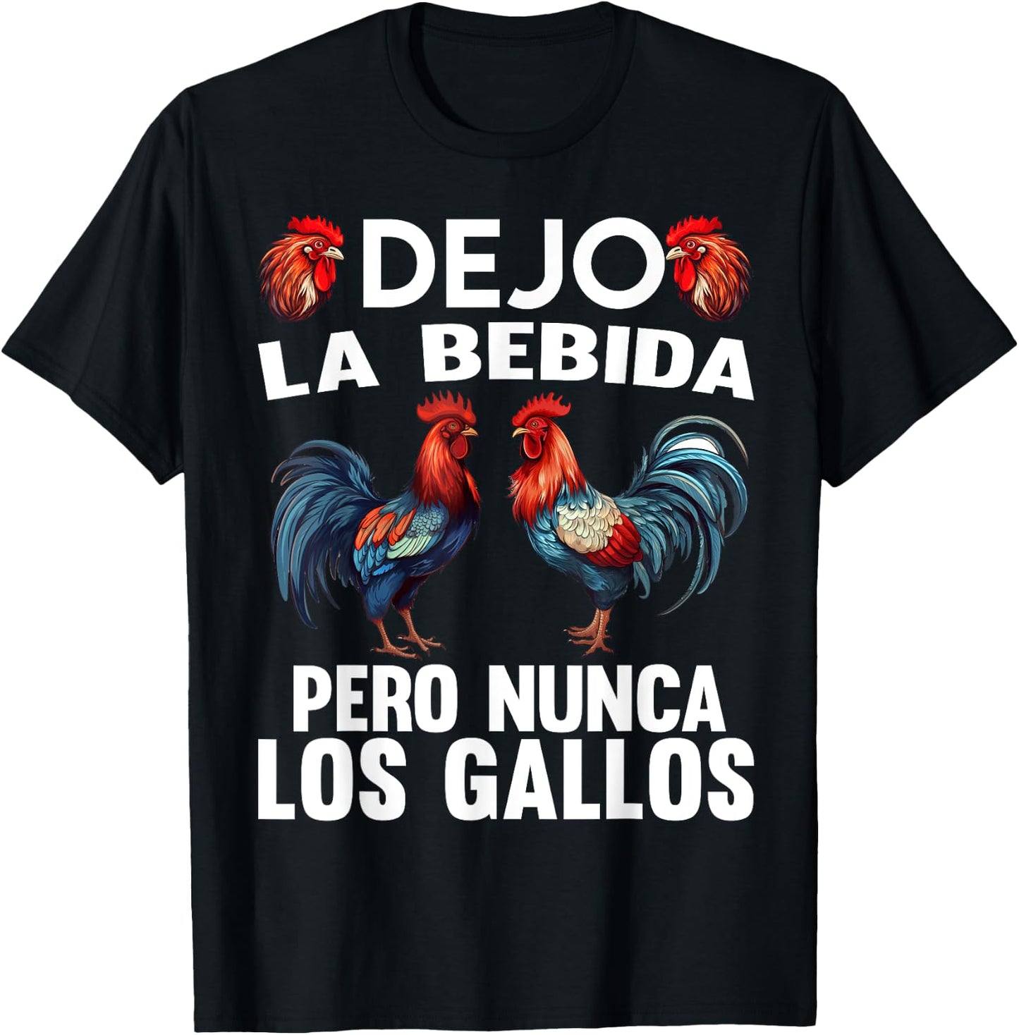 Gallero Hombre Papá Padre Tío Gallero Pelea De Gallos T-Shirt - T-Shirt | Black