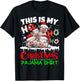 This is my Christmas Pajama shirt Pigs Santa for Kids T-Shirt - T-Shirt | Black