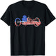 American Recumbent Trike USA Cycling Recumbent Bike Triker T-Shirt - T-Shirt | Black