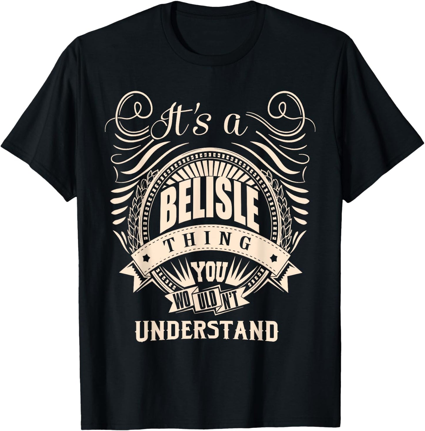 It is a BELISLE Thing T-Shirt - T-Shirt | Black