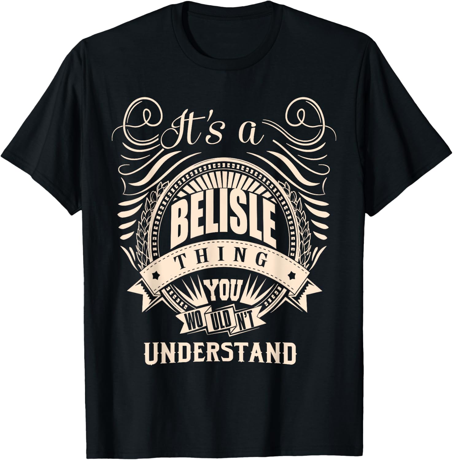 It is a BELISLE Thing T-Shirt - T-Shirt | Black