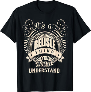 It is a BELISLE Thing T-Shirt - T-Shirt | Black