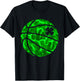 Basketball Shamrock Lucky Clover Irish St Patrick's Day Boys T-Shirt - T-Shirt | Black