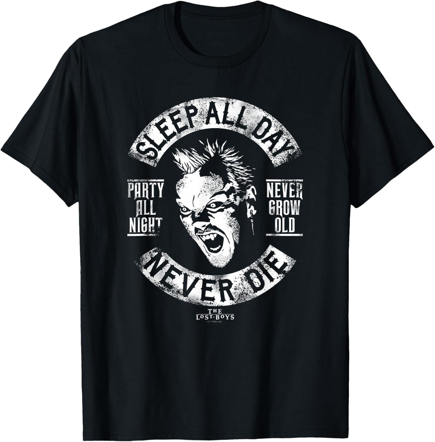 The Lost Boys Biker David Powers T-Shirt - T-Shirt | Black