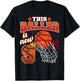 This Basketball Baller Is Now 9 Years Old Happy My Birthday T-Shirt - T-Shirt | Black
