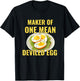 Best Deviled Eggs Maker Thanksgiving One Mean Deviled Egg T-Shirt - T-Shirt | Black