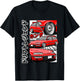 Japanese old-school JDM tuning car T-Shirt - T-Shirt | Black