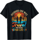 Husband And Wife Travel Partners For Life Beach Traveling Men Women T-Shirt - T-Shirt | Black