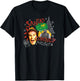Elf Santa's Coming Buddy Collage Funny Christmas T-Shirt - T-Shirt | Black