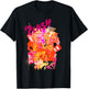 The Clash - Collage Neon T-Shirt - T-Shirt | Black