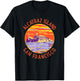 Alcatraz Island San Francisco Distressed Circle Vintage T-Shirt - T-Shirt | Black