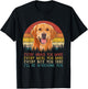 Vintage Every Snack You Make Dog Shirt Golden Retriever Men Women Kids T-Shirt - T-Shirt | Black