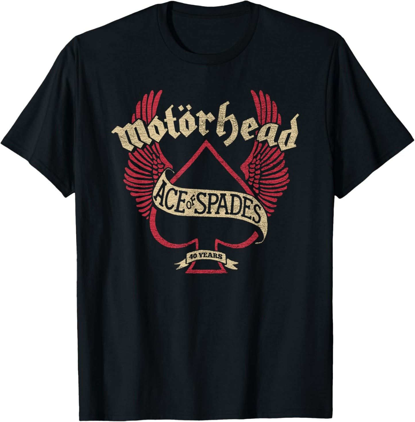 Motörhead – Spade Wings T-Shirt - T-Shirt | Black