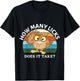 Funny Owl How Many Licks Does It Take Retro Vintage T-Shirt - T-Shirt | Black