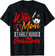 Family Nurse Practitioner Wife Mom FNP ARNP Mother's Day T-Shirt - T-Shirt | Black
