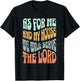 Christian As For Me And My House We Will Serve The Lord T-Shirt - T-Shirt | Black
