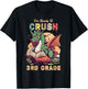 I'm Ready To Crush 3rd Grade Dragon Back To School Kids T-Shirt - T-Shirt | Black