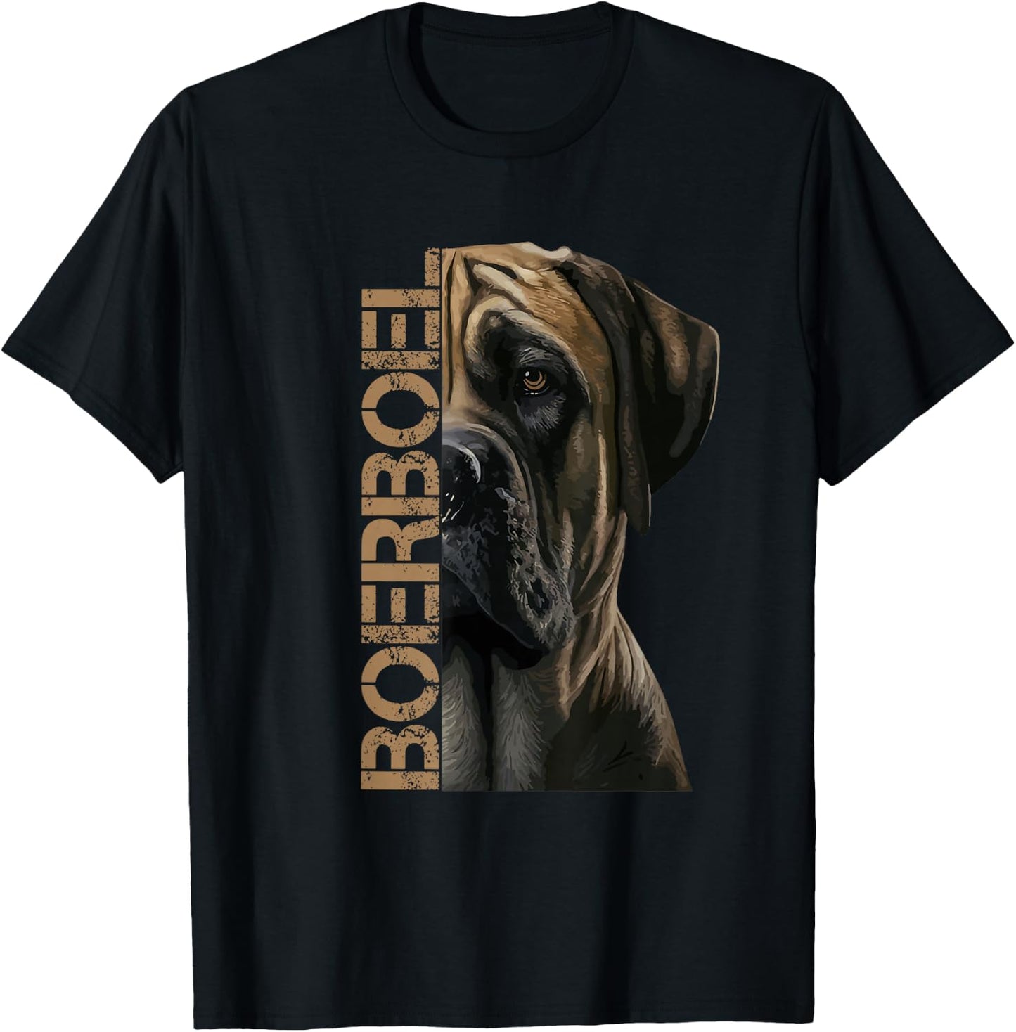 Boerboel Dog T-Shirt - T-Shirt | Black
